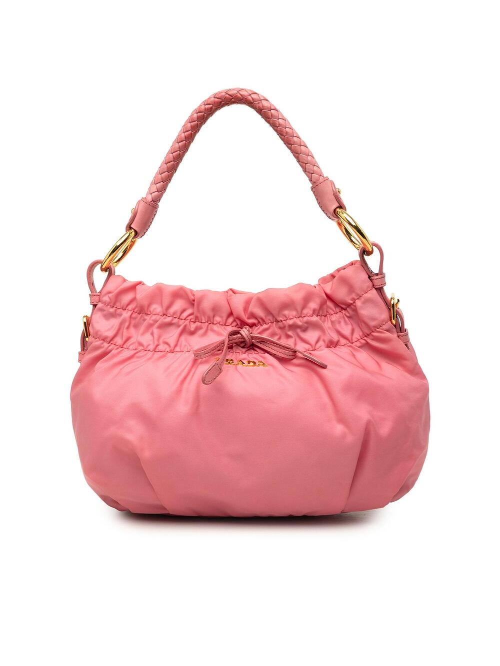 Prada Tessuto Bow Handbag Pre-Loved Bag #350391P47B